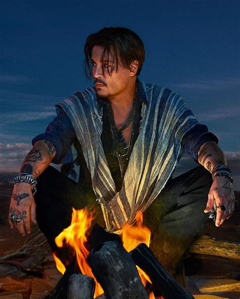 dior sauvage jonnny depp aesthetic|johnny depp sauvage photo.